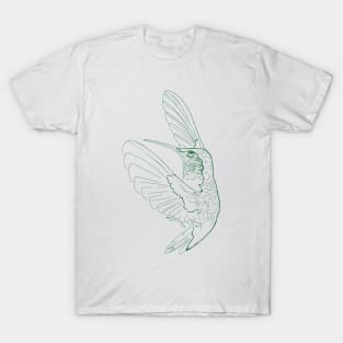 Hummingbird illustration T-Shirt